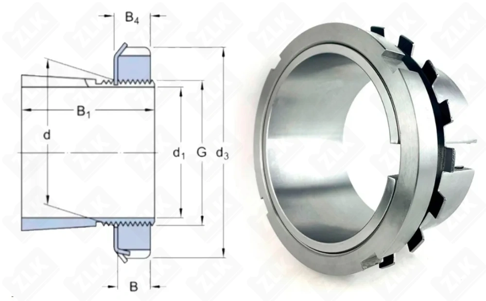 Втулка закрепительная  H222
