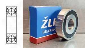 Подшипник B20141C3U1UR радиальный шариковый 20-62-16 мм