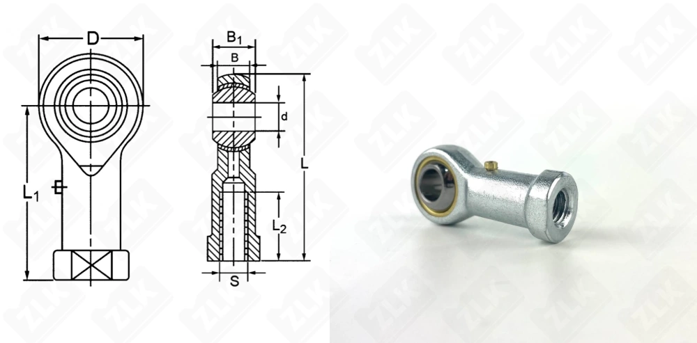 Шарнирный наконечник TSF10 Iskra