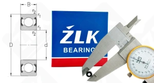 Подшипник 1000093 2RS (6932RS) радиальный шариковый гибридный 3-8-3 мм