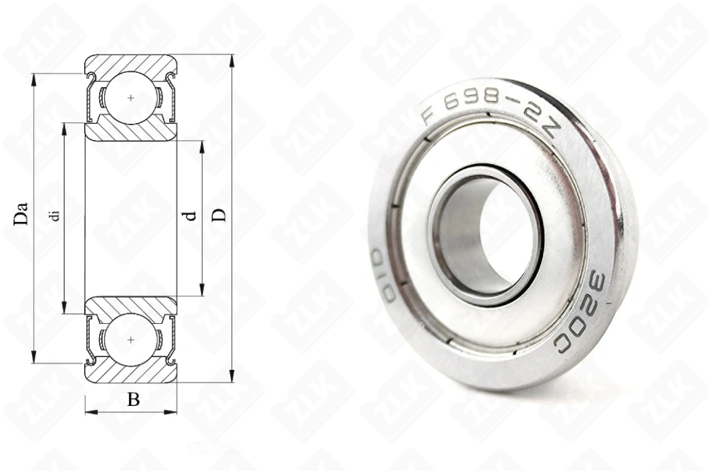 1000098 ZZ (F698ZZ) OID