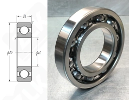 Подшипник 216 (6216CM) радиальный шариковый 80-140-26 мм