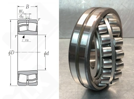 Подшипник 21312ЕКC3 радиальный роликовый самоустанавливающийся 60-130-31 мм