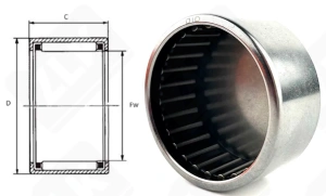 Подшипник BK3520 радиальный игольчатый 35-42-20 мм