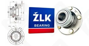 Подшипниковый ступичный узел VKBA6928 радиально-упорный шариковый 30-125 мм