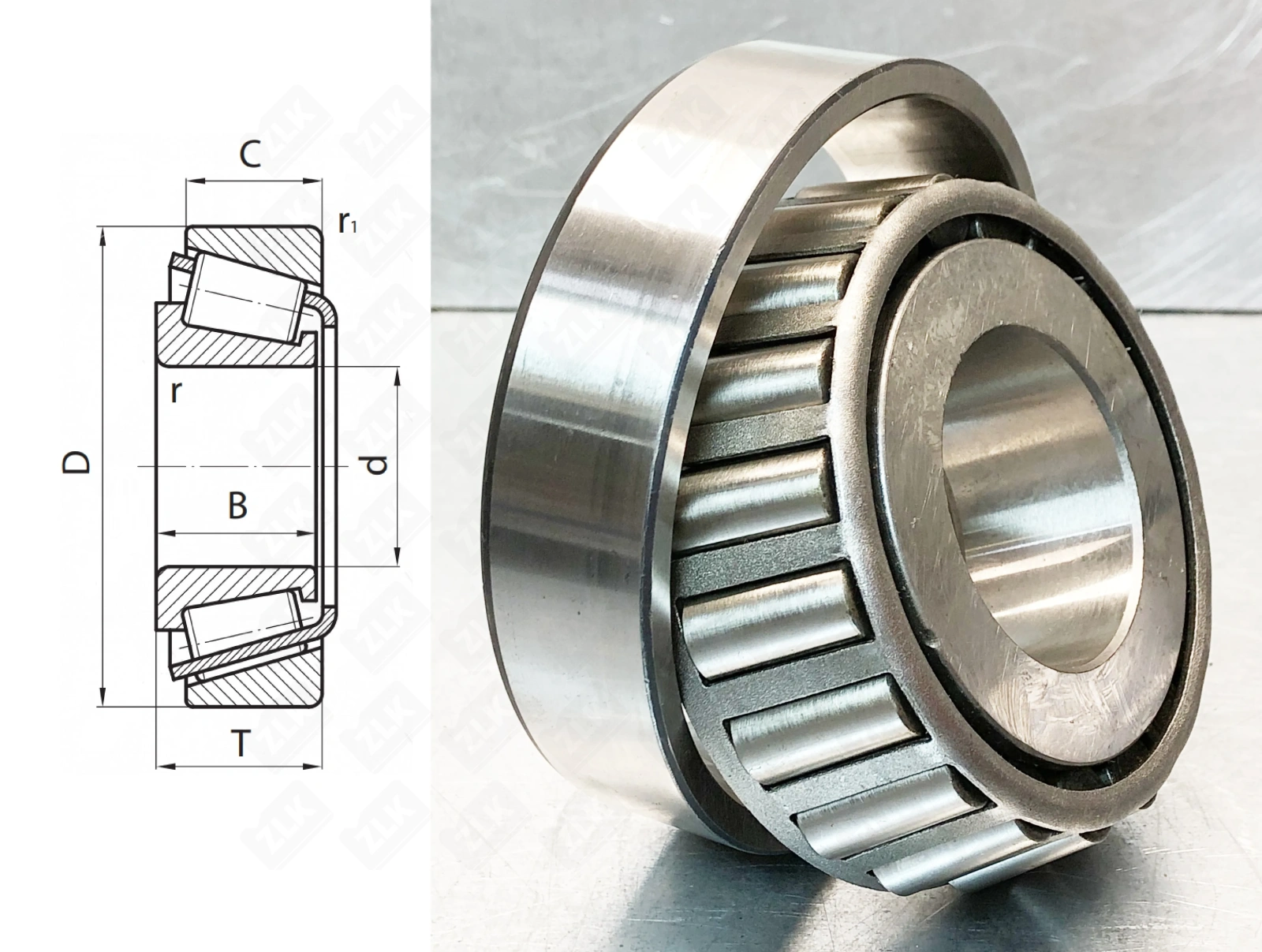 Подшипник роликовый  (74525/74850) 133.3×215.9×47.6 мм Timken оригинал