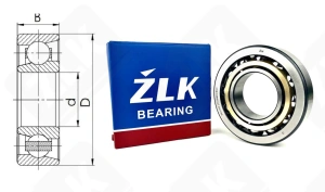 Подшипник 66315 (7315BECBM) радиально-упорный шариковый 75-160-37 мм