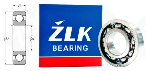 Подшипник 104 (6004) радиальный шариковый 20-42-12 мм