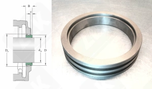 Уплотнение TS-36 160-195-42 мм