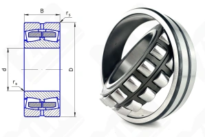 Подшипник 53518 Н (22218EW33) радиальный роликовый самоустанавливающийся 90-160-40 мм