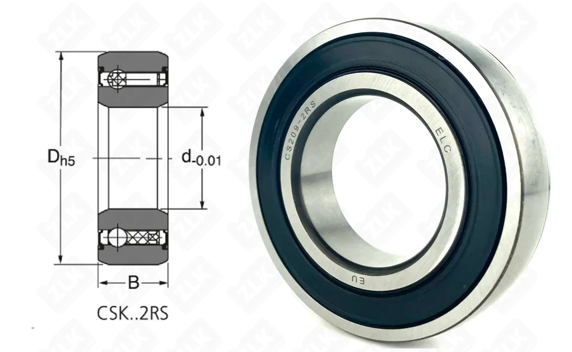 Подшипник шариковый  (CSK20PP) 20×47×14 мм NSK оригинал