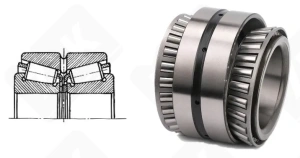 Подшипник 971/500 радиально-упорный роликовый конический 500-720-180 мм