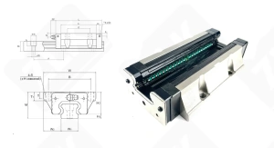 Каретка линейная SHS65LC2QZKKHHCO