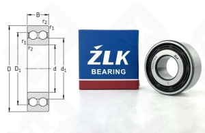 Подшипник № 3203 TNG радиально-упорный шариковый 17-40-17,5 мм