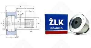 Ролик опорный KR90 PP