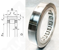 Подшипник 292202 Д (RNU202) радиальный роликовый 20-35-11 мм