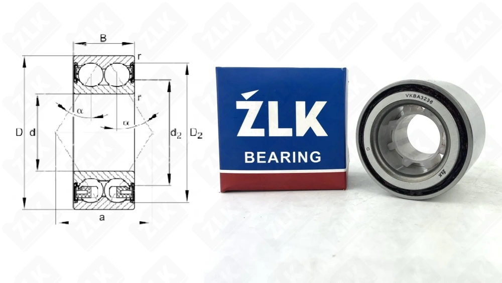 VKBA3236 K (CRI08A05 R181.10 46T080705CCS33 GRW173 713622150) ZLK 