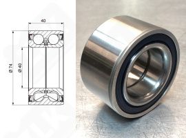 Подшипник 101113 (4760VAG) радиальный шариковый 40-74-40 мм