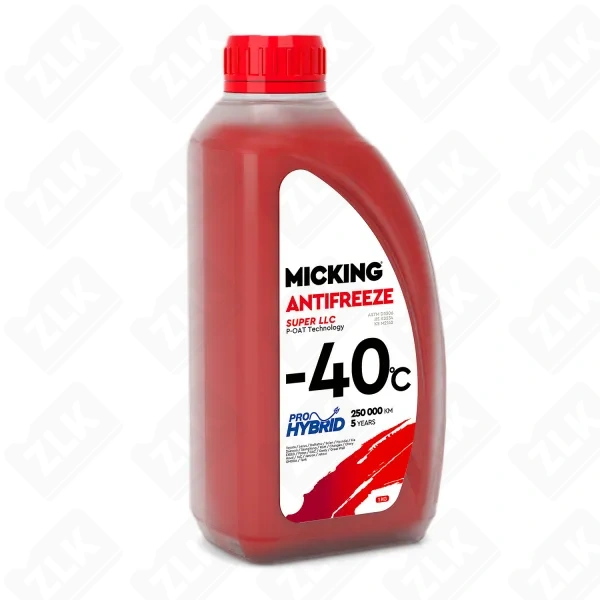 Антифриз 1кг красный MICKING ANTIFREEZE SUPER LLC P-OAT Technology -40°C (red) 1кг