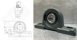 Подшипниковый узел 480305UCP (UCP305)