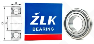 Подшипник 1580207 радиальный шариковый 35-72-20 мм