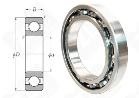 Подшипник 180Л (70) (6080MC3) радиальный шариковый 400-600-90 мм