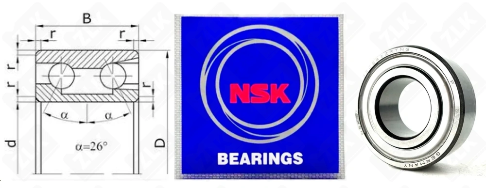 3056205 2ZR (5205B2ZRTNG,3205B2ZRTNG) NSK