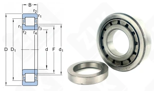 Подшипник 92710 радиальный роликовый 50-110-27 мм