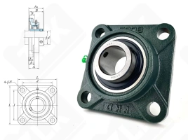 Подшипниковый узел 480308UCF (UCF308)