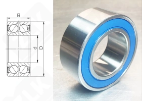 Подшипник 35BD6224 радиально-упорный шариковый 35-62-24 мм