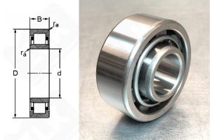 Подшипник 32605 (NU2305) радиальный роликовый 25-62-24 мм