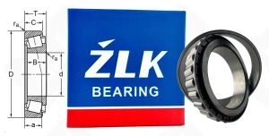 Подшипник 2007148 (32048) радиально-упорный роликовый конический 220-340-76 мм