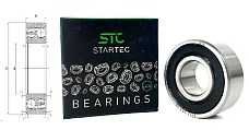 Подшипник шариковый 1502 (22022RS) 15×35×14 мм STC