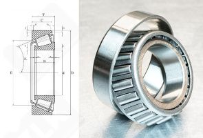 Подшипник JWB3024 радиально-упорный роликовый конический 28-52-16 мм