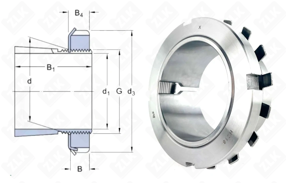Втулка закрепительная H218