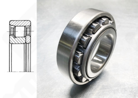 Подшипник 12308 (NF308) радиальный роликовый 40-90-23 мм