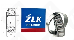 Подшипник 7313 (30313) радиально-упорный роликовый конический 65-140-36 мм