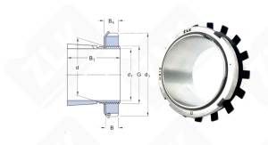 Втулка закрепительная H313 ZLK 60-65-50 мм