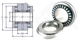 Подшипник 504710 (РИК5090) упорный роликовый 50-78/90-60 мм