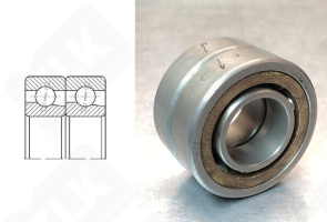 Подшипник 576205 E (A7205SP) радиально-упорный шариковый 25-52-30 мм