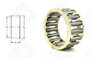 Подшипник K30x38x18 радиальный игольчатый 30-38-18 мм