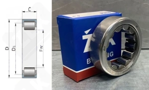 Подшипник DB67309 радиальный роликовый 35,606-57,198-17,907 мм