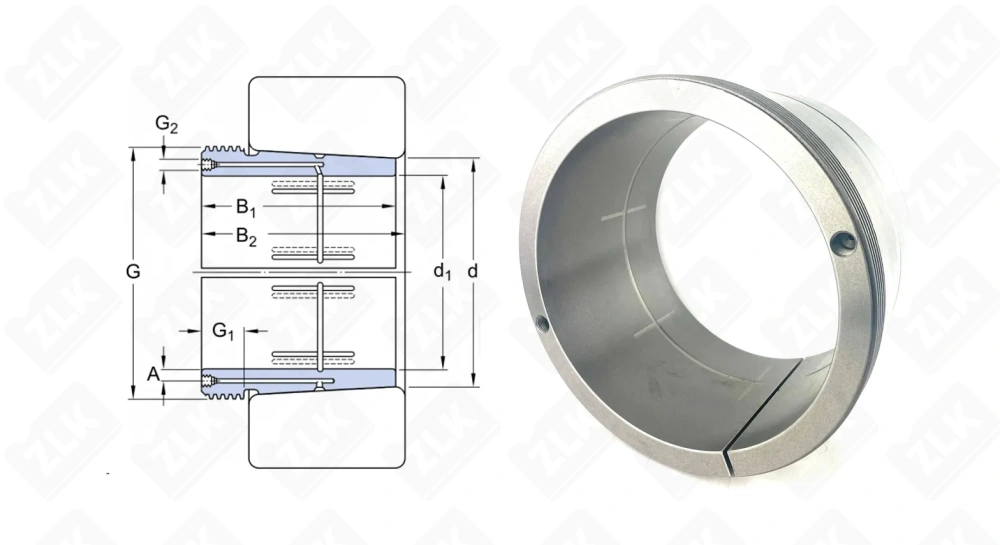 Втулка стяжная AOH3148 SKF
