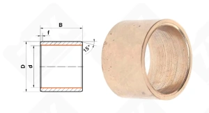 Втулка разжимного кулака (молибден)