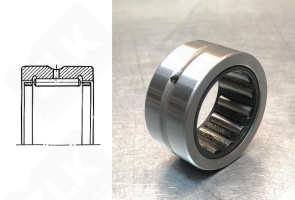 Подшипник NKS43  радиальный игольчатый 43-58-22 мм