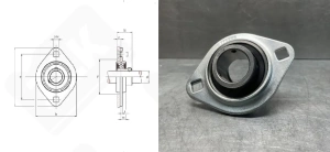 Подшипниковый узел 480206SBPFL (SBPFL206)