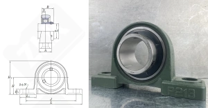 Подшипниковый узел 480213UCP (UCP213)