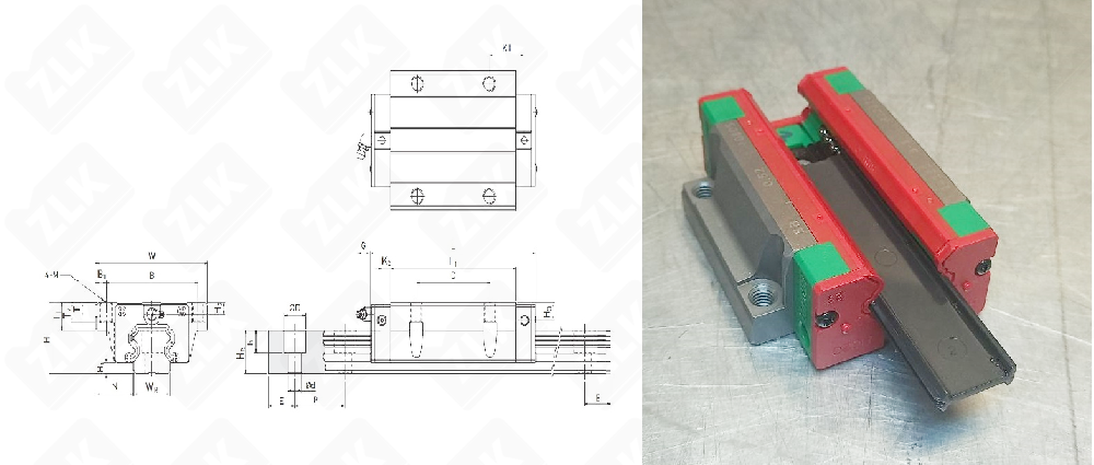 Каретка HGW20CCZAC HIWIN