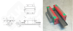 Каретка линейная HGW20CCZAC