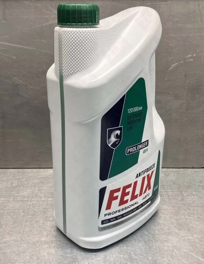 Антифриз 3л зеленый Felix-40 G11